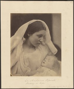 Die ruhende Madonna von Julia Margaret Cameron