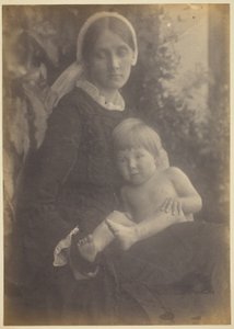 Mrs. Herbert Duckworth mit Gerald Duckworth