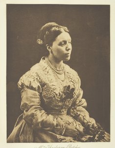 Mrs. Thackeray Ritchie, 1870, gedruckt ca. 1893 von Julia Margaret Cameron