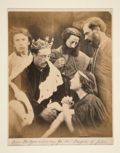 Königin Philippa bittet um Gnade für die Bürger von Calais von Julia Margaret Cameron