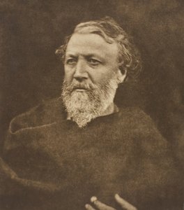 Robert Browning, 1865, gedruckt 1875 von Julia Margaret Cameron