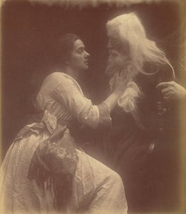 Vivien und Merlin von Julia Margaret Cameron