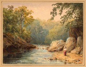 Am Emmet Burn, am North Tyne von Julia Swinburne