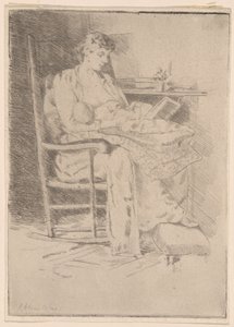 Mutter und Kind, Nr. 2 von Julian Alden Weir