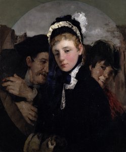 Union Square, ca. 1879 von Julian Alden Weir