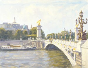 Pont Alexandre III, Paris von Julian Barrow