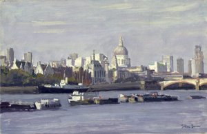 St. Pauls von Bankside von Julian Barrow