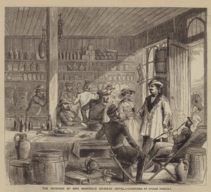 Das Innere des Krim-Hotels von Mrs. Seacoal von Julian Portch