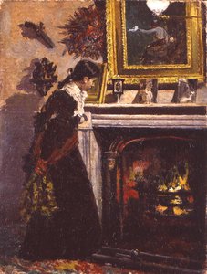 Am Kamin von Julian Rossi Ashton
