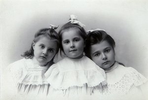 Porträt von Kindern, Baku, Aserbaidschan, 1909