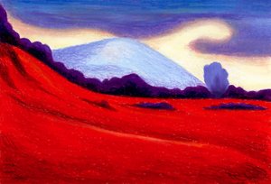 Rote Wüste von Julie Lesouef
