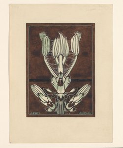 Blütenknospen von Julie de Graag (signed by artist)