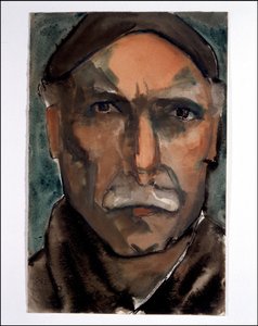 Selbstporträt von Julio Gonzalez