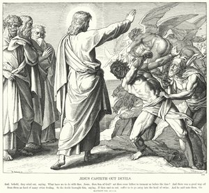 Jesus treibt Dämonen aus