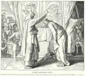 Nathan tadelt David von Julius (after) Schnorr von Carolsfeld