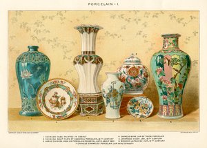Asiatische Porzellane von Julius Bien, ca. 1880