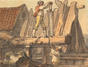 Zu Planken gesägt von Julius Caesar Ibbetson