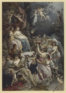 Illustration für Ein Sommernachtstraum von Julius Hoeppner