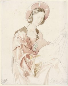 Porträt der Clara Bianca von Quandt