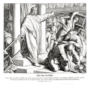 Reinigung des Tempels, Evangelium nach Johannes