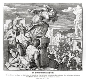 Tod von Abimelech, Richter von Julius Schnorr von Carolsfeld