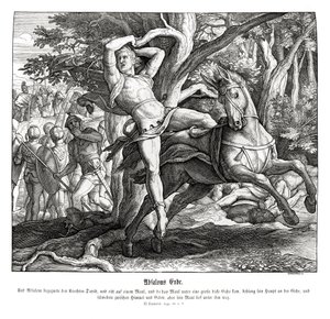 Tod von Absalom von Julius Schnorr von Carolsfeld