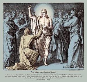 Der ungläubige Thomas, Evangelium nach Johannes