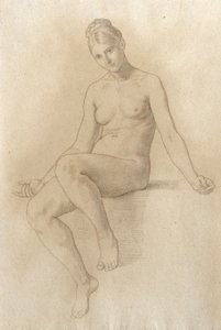 Weiblicher Akt von Julius Schnorr von Carolsfeld