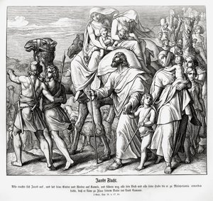 Jakobs Flucht nach Kanaan, Genesis