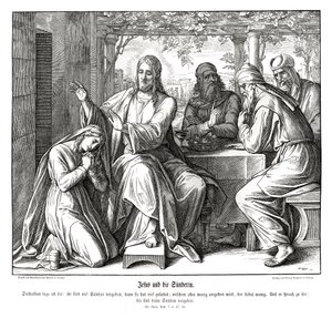 Jesus und die sündige Frau, Evangelium nach Lukas