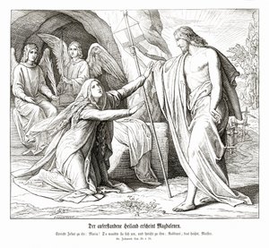 Jesus erscheint Maria Magdalena, Evangelium nach Johannes