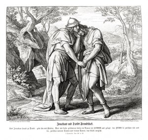 Die Freundschaft von Jonathan und David
