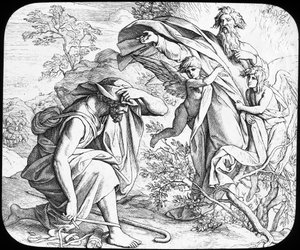 Moses und der brennende Busch, 19. Jahrhundert