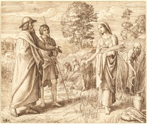 Ruth und Boas von Julius Schnorr von Carolsfeld