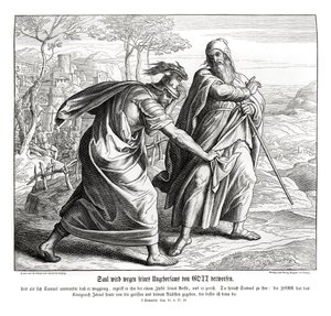 Saul verliert das Königreich Israel