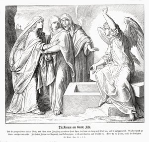 Die Frauen am Grab Jesu, Evangelium nach Markus