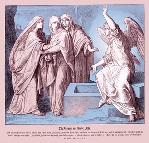Die Frauen am Grab Jesu, Evangelium nach Markus