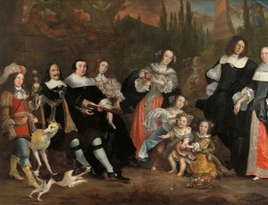 Michiel de Ruyter und seine Familie