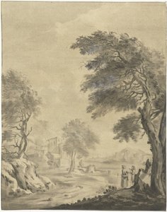 Landschaft mit Weg von Jurriaan Cootwijck