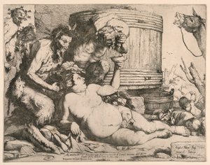 Betrunkener Silenus