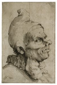 Großer grotesker Kopf, ca. 1622