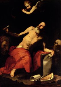 Der heilige Hieronymus hört die letzte Posaune, 1626 von Jusepe de Ribera
