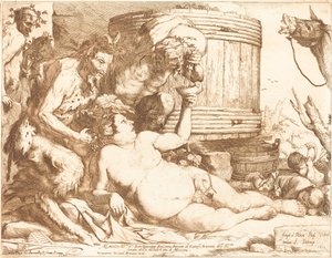 Der betrunkene Silenus von Jusepe de Ribera