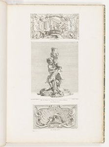 Ornamenttafel, die die Entführung der Helena darstellt, Tafel 24 in Oeuvre