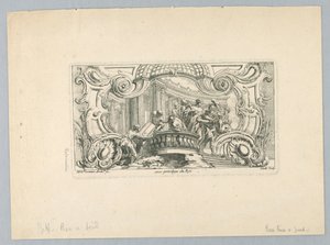 Ornament mit Figuren
