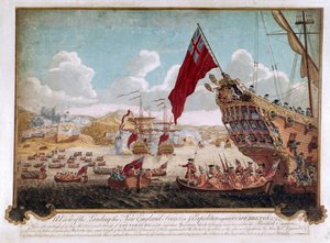 Die Eroberung von Louisbourg, 1745