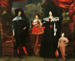 Die Familie von Francesco I. d