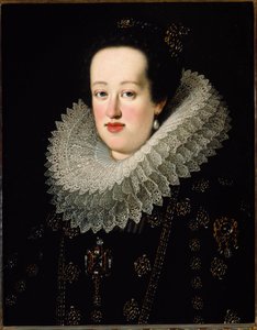 Porträt von Eleonora Gonzaga, Prinzessin von Mantua von Justus Sustermans