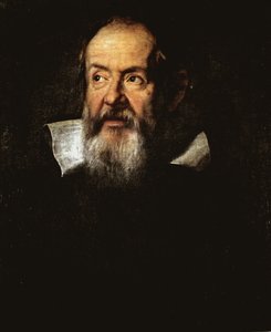 Porträt von Galileo Galilei von Justus Sustermans