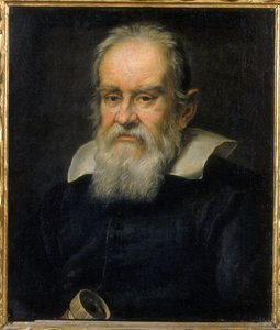 Porträt von Galileo Galilei, italienischer Astronom